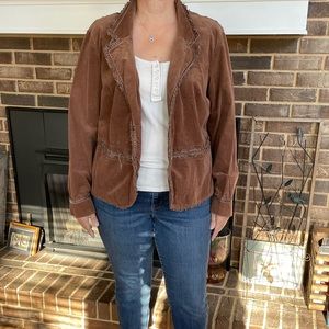 Venezia brown vintage jacket.